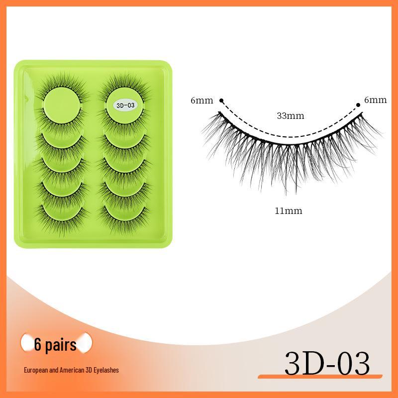 Children's Natural False Eyelashes for Stage Makeup and Latin Dance