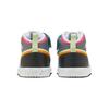 Jordan Air Jordan 1 Abrasion Resistant Mid top Children's Basketball Shoes Blue Orange Infant And Toddler FJ3463-100