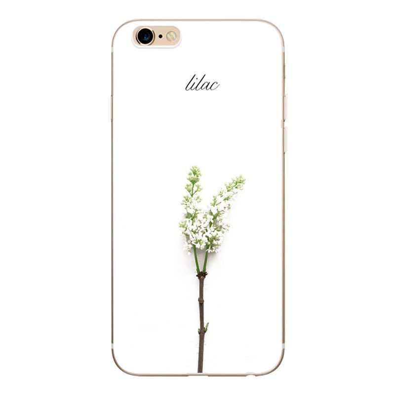 Tulip Patterned Rose Mobile Phone Case For Iphone 6 6s 7 7s Fashion Durable