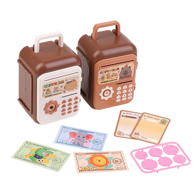 1Pcs Creative Capybara Piggy Bank Savings Bank Children'S Storage Toys Birthday Gifts