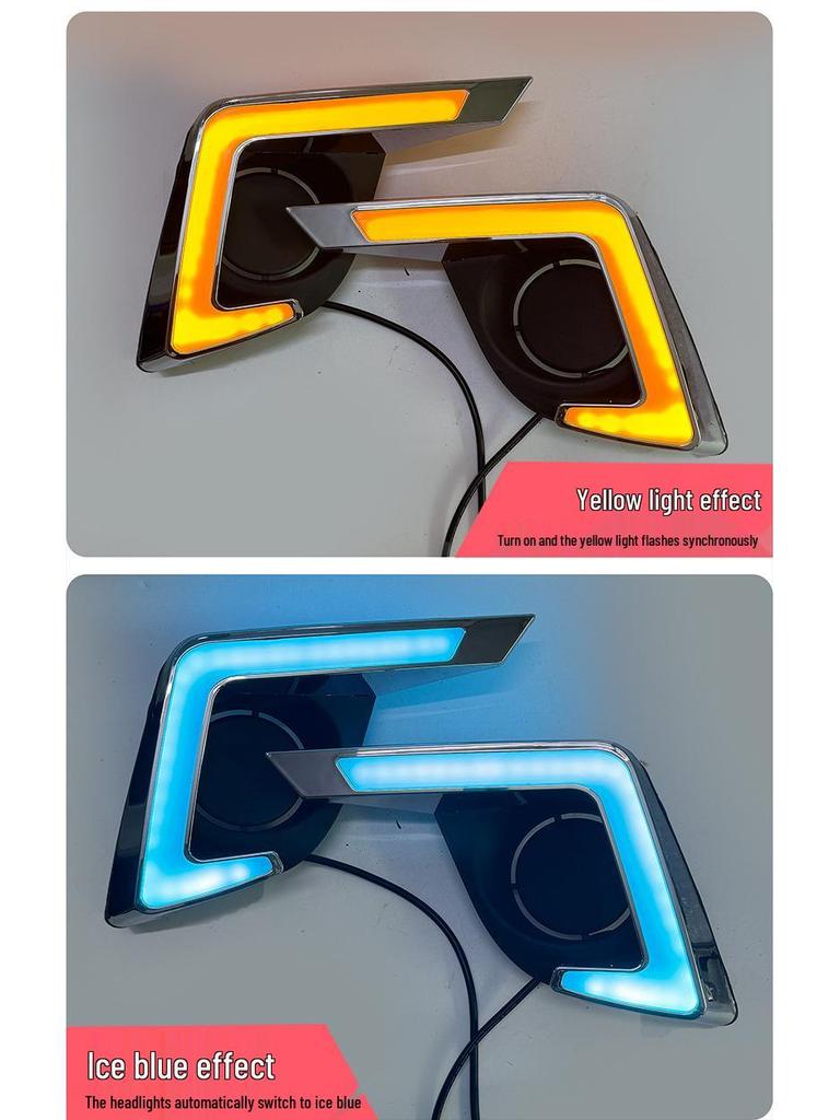 Toyota Corolla 2014-2016 Fließende LED 3-Farben Tagfahrleuchten & Blinker