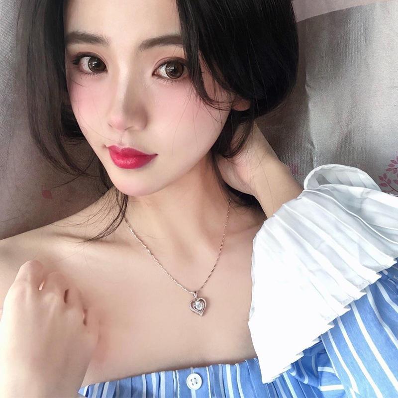 Heart Pendant Necklace for Party Valentine's Day Gifts Jewelry Accessories