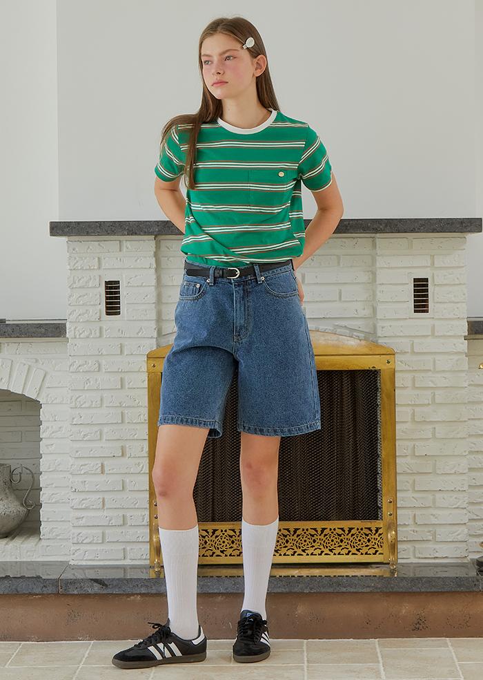 ANOETIC Bermuda Denim Pants