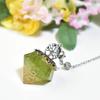 [Sedona's Magic] Diamond-shaped Orgonite Pendulum Peridot Tree of Life Pendulum Power Stone Dowsing Fortune Telling Orgon Power