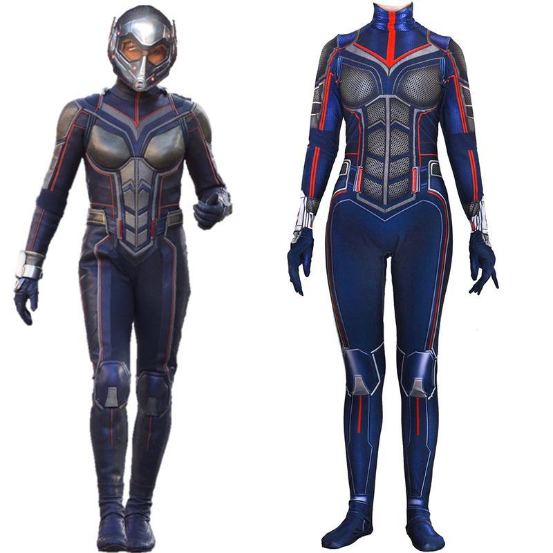 Exquisite Ant-man Wasp Tight Superhero Cosplay Costume For Kids And Adults