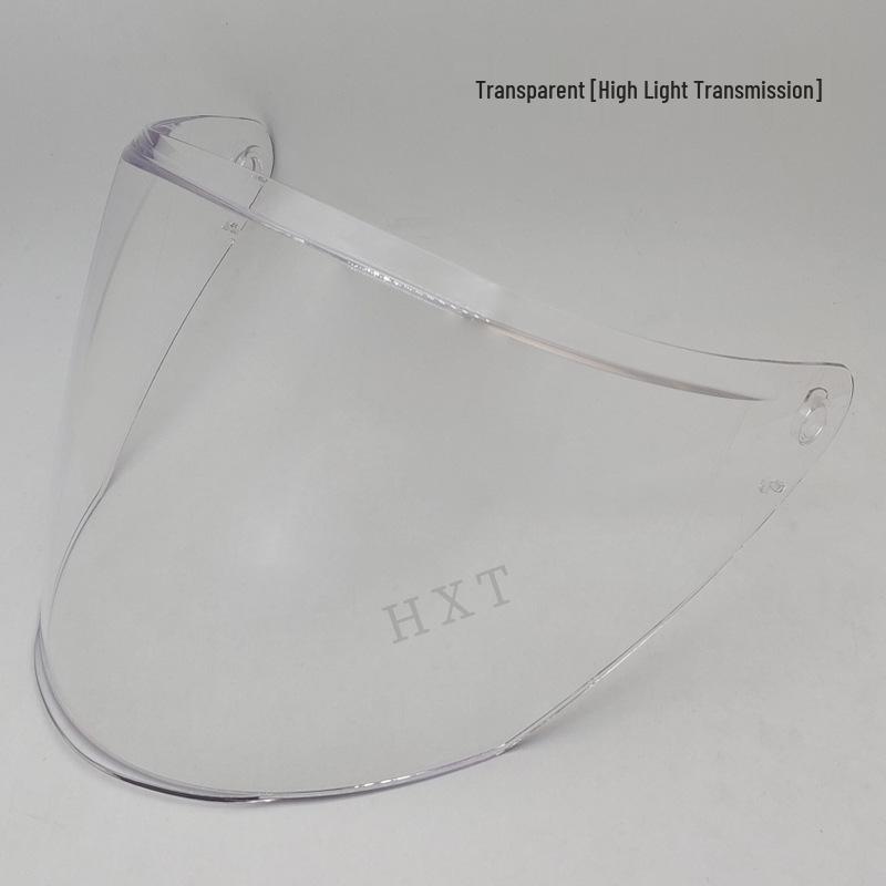 Mirror Visor for OF626 COMPASS Half Helmet with Sun Protection, Electroplated, Day and Night Use