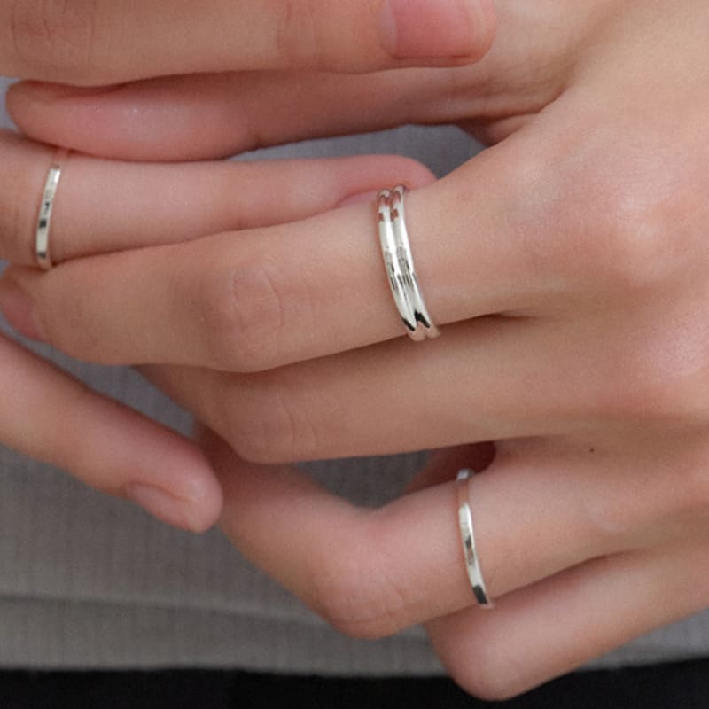 OVLA TWO LINE MELTING RING JR003