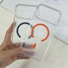 Applicable To iPhone11PM Magnetic Transparent Mobile Phone Case Apple 11 All-inclusive PC Carbon Fiber Texture Magnetic Mobile Phone Case
