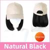 Visors Hats Women'S Adjustable Hip Hop Hat Short Synthetic Hairpiece  Daily Wear