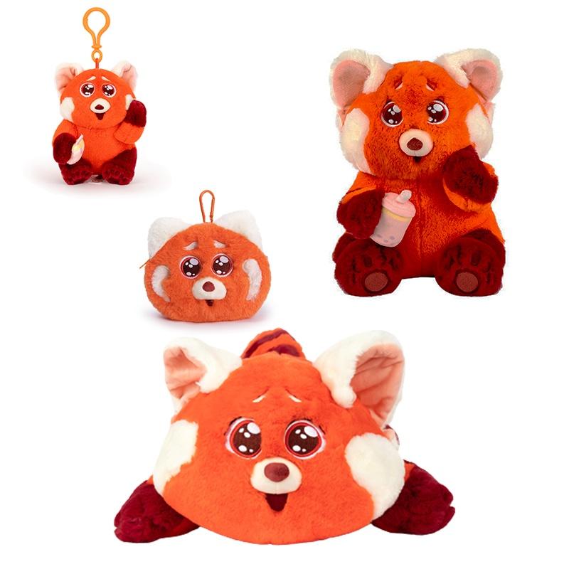 Disney Red Panda Plush Toy With Transforming Feature