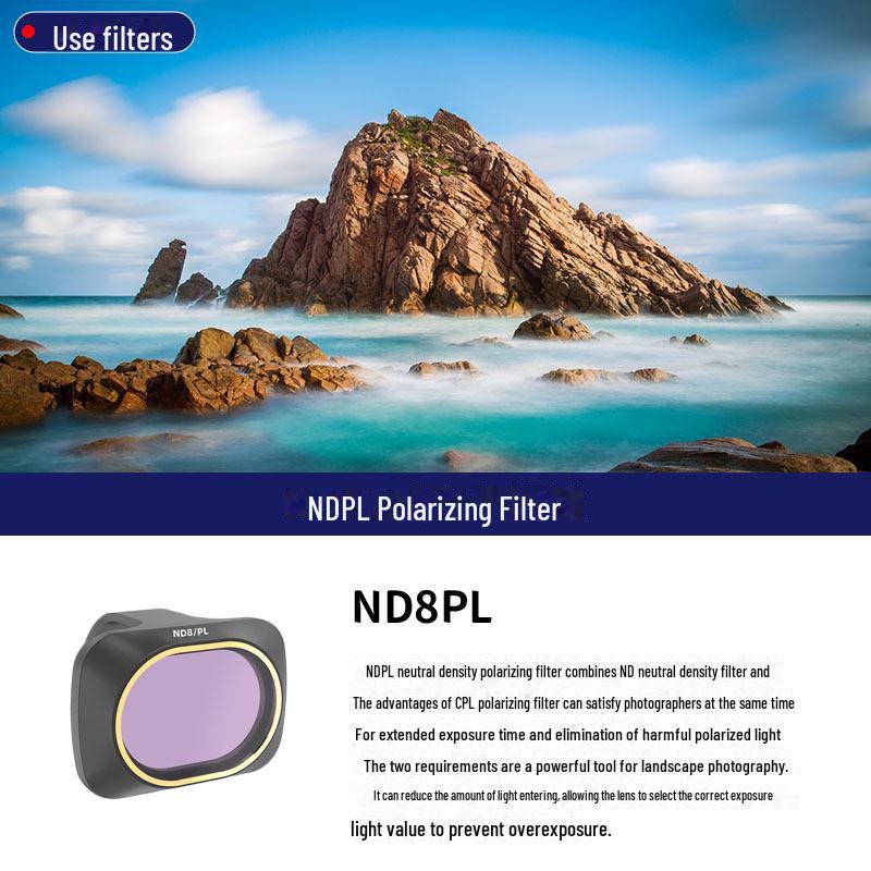 Filtru de protecție și polarizator pentru dronă DJI MINI4K/Mini 2 SE/MINI SE