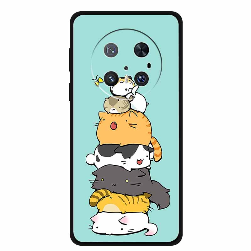 For Huawei Mate 70 Pro Case Luxury TPU Soft Silicone Cover Phone Cases for Huawei Mate70 Pro Protector Bumper Lovely Cute Coque