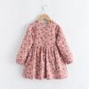 Girl's Dress Spring and Autumn Floral Children's Dress