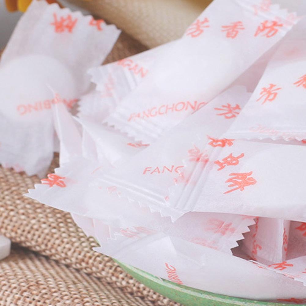 50Pcs Wardrobe Clothes Drawer Anti Mold Moth Balls Pest Control