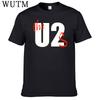 Rock Band U2 Tshirt 100 Cotton Men Shirt