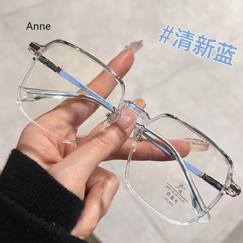 Large Sizes Finished Myopia Glasses Fashionableabley Anti-reflective Optical-grade Computer Use Minus Eyewear Unisex Nearsighted Diopters 0 To -4.0