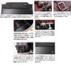 DEGNER Synthetic Leather Saddlebag for Motorcycles DSB-8 (Black)