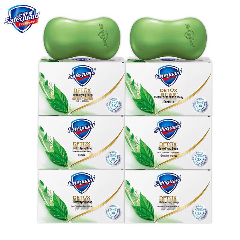 

Safeguard Soothing Tea Tree Oil Soap 6-Pack