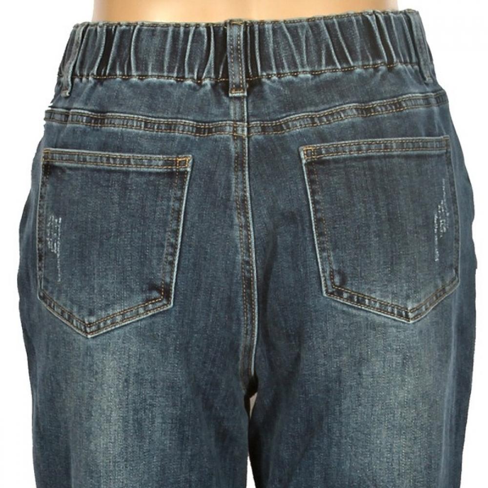  Benetton  Benetton Back Lettering Embroidered Baggy Denim Pants Badpa6441 Ny
