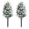 Artificial Cedar Topiary Tree with Stake Lifelike Faux Cedar Pines Christmas Tree UV Resistant Simulated Shrubs for Front Porch Outdoor Decor