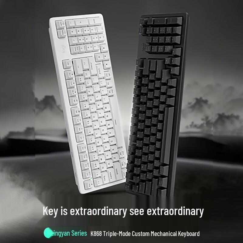 Logitech Lingyan Series K868 Triple-Mode Mechanical Keyboard