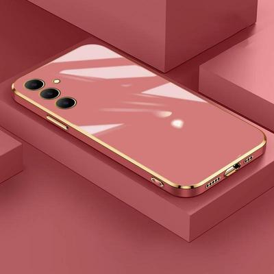 Funda Galvanicky pokovené pouzdro pro Samsung Galaxy F15 A55 A35 A25 A15 A54 A34 A14 A33 A23 A24 A53 A73 A52 A72 A05 A05S Kryt