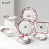 Creative Melamine Ramen, Luosifen, Mala Tang Bowl & Dish Set - National Tide Style