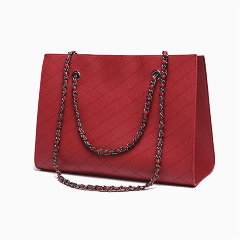 

Bag Suede Chain Bag Large Capacity Suede One Shoulder Crossbody Envelope Bag Female Main picture 27X17.5X19cm червоний