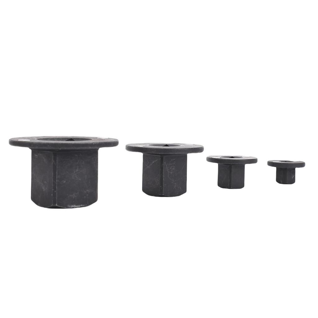 4PCS Insert Low Profile Impact Socket Adapter Set Drive Reducing 1in M 3 4in F 3 4 In M 1 2in F 1 2in M 3 8in F 3 8in M