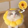 Adjustable Cat Recovery Collar Cute Solar Flower Neck Cone After Surgery Adjustable Cat Recovery Collar Cute Solar Flower Neck C