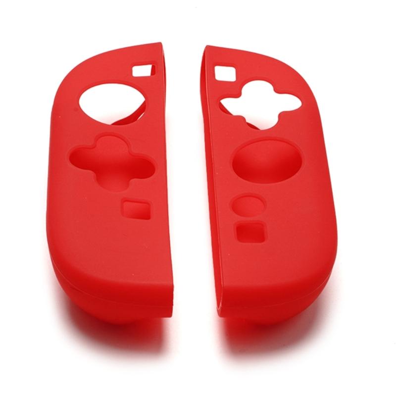 Controller Skin Silicone Cover Set Nonslip Washable Protective Shell Includes 2 Thumbstick Caps