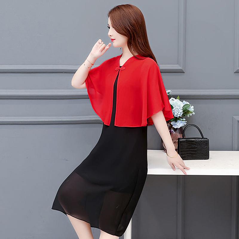 Chiffon Short Outer Wear Sunscreen Shawl Women Sun Clothing Summer Spring Sun Protection Cloak Lace Thin Jacket