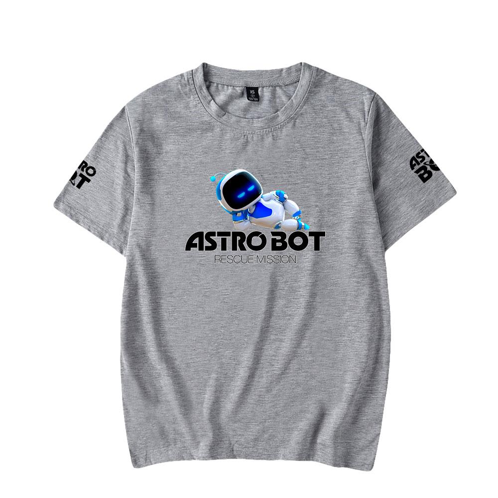 Astro Bot Printing Women Men Tshirt Casual Breathable Tshirts Funny Loose Tees Shirts Street Oversized T-Shirts Man