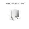 2pcs Razor Holder 304 Stainless Steel Men Shaving Shaver Razor Stand Shelf Shaving Razor Storage Rack Bathroom Hook Organizer