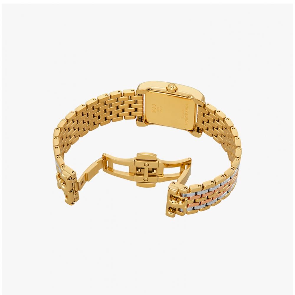 Tory Burch Eleanor Quartz Combi Women S Metal Watch Tbw1078