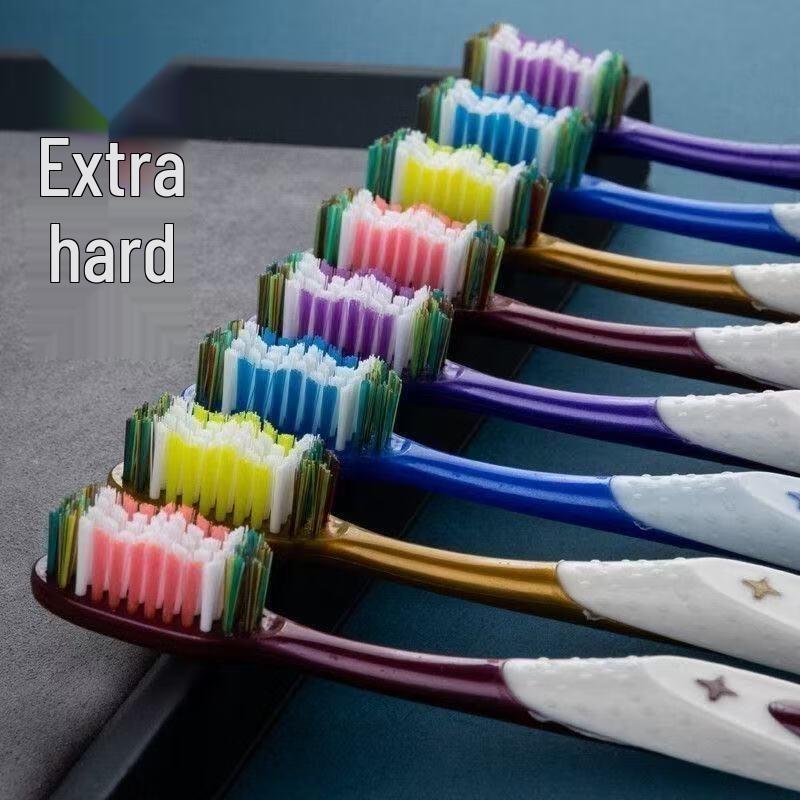 Travel Culture Art Adult Medium-Hard Toothbrush, 10-Pack