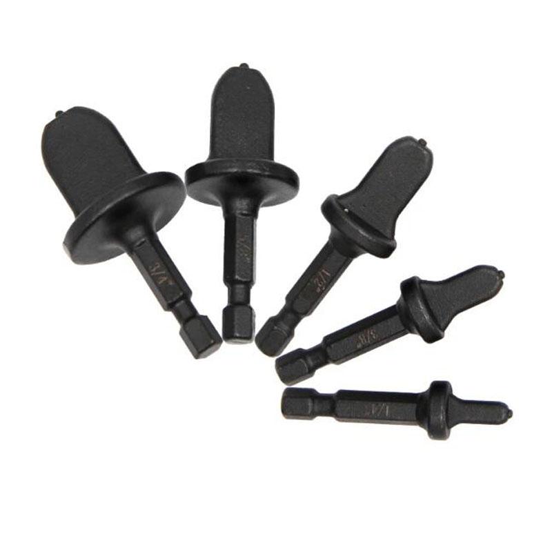 5 In 1 Copper Tube Expander Pipe Expander Dril Electric Repair Support Swaging Tool Drill Bit Expander Flaring Tool