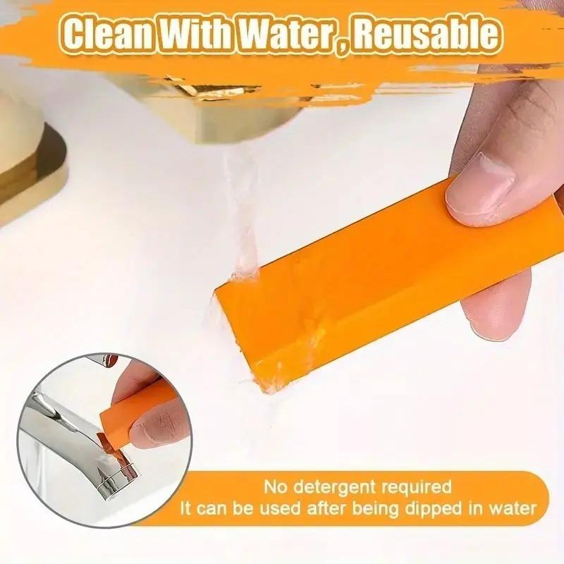 1PC stainless steel decontamination eraser kitchen descaling rust decontamination cleaning eraser