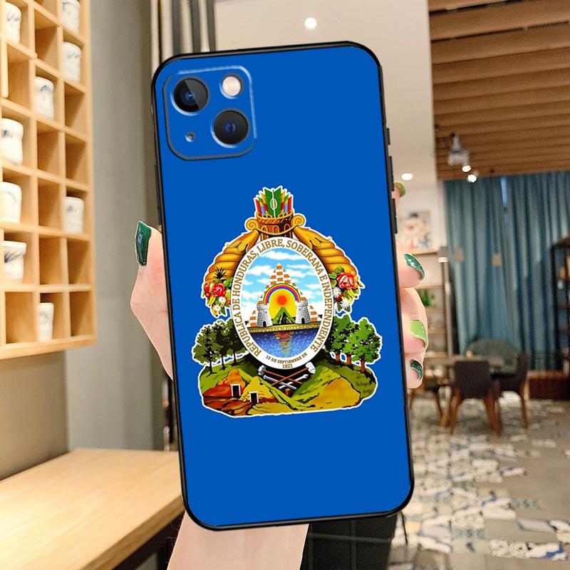 National flag of Honduras flag Phone Case For iPhone 13 Pro Max 16 15 11 12 14 17 Pro Max mini 15 16 Plus 16e 17 Air Cover