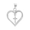 Silver Pendant with Cubic Zirkonia (2139041)