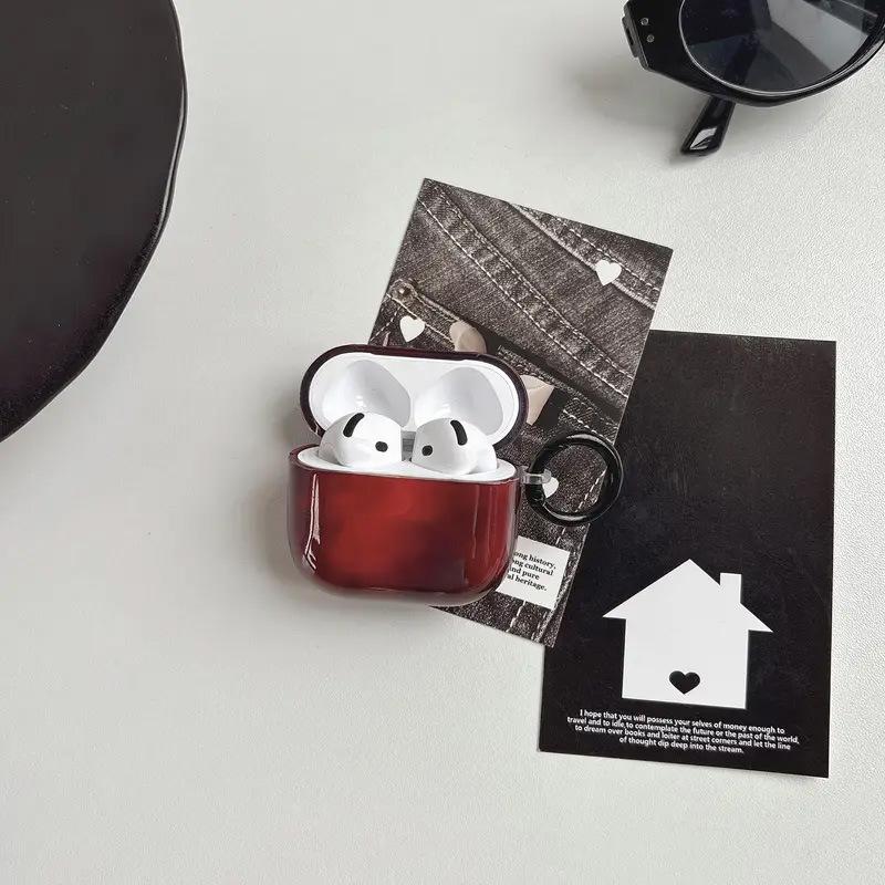 Gradual change smudge contrasting glossy protection earphone case for AirPods 1 1 1 Pro pro1 generation