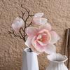 Luxury Artificial Magnolia Branch Real Touch Fake Flower  Wedding Party Decor