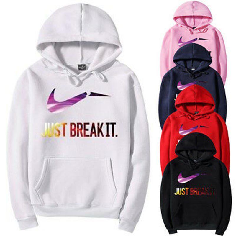 Men's Just Break It Hoodie Pullover Sweatshirt Jumper Soft Breathable Warm Coat