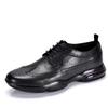 2024 New Brock Carved Business Casual Leather Shoes Premium Air Cushion Platform Retro British Men'S Shoes