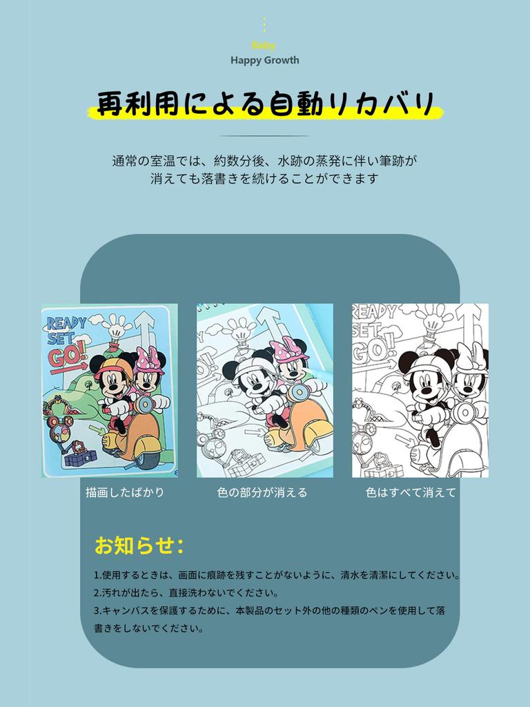 AAGWW Water Coloring Book for Draw with Just Anime Drawing Toddler Gift for Holidays and Birthdays Kids, Water, Reusable, Self-Recovering, Design,