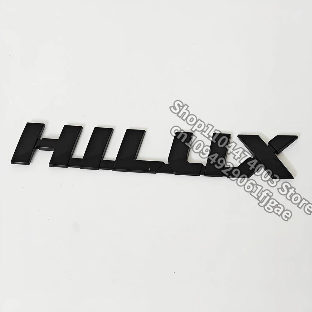 

3D ABS Car Decal Badge New Emblem for Toyota Hilux Trunk Tailgate SRS 2.8 D4D Car Styling Accessories