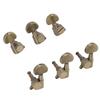 6 Set Guitar Tuning Pegs Keys Metal Half Moon Shaped Sealed 1:18 Guitar Machine Heads for EpiphoneGu