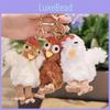 Red Book Collectible Rooster Plush Toy With Sound For Kids Room Decor