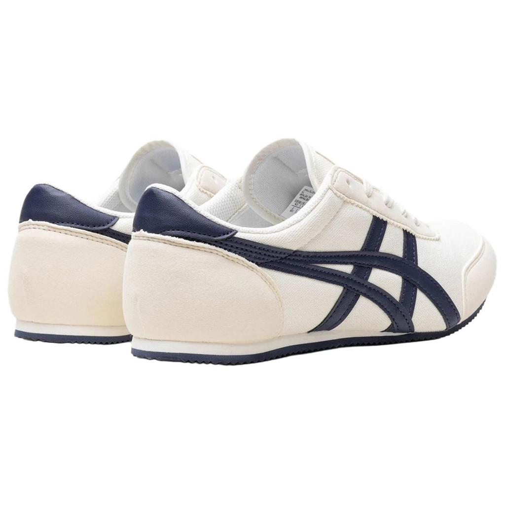 ONITSUKA TIGER Track Trainer Retro Bequemes Gewebe Synthetisches Leder Dämpfung Rutschfest Abriebfest Low-Top Freizeit-Laufschuhe 1183B476-101