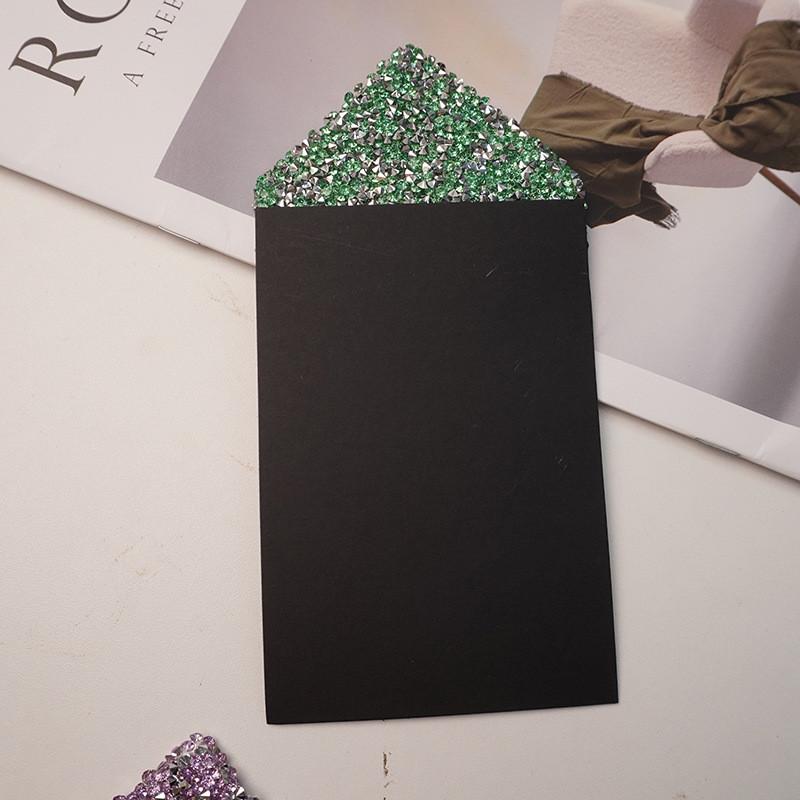 Taschentuch im Retro-Stil mit feinem Glitzer-Design für formelle Hochzeitsanlässe